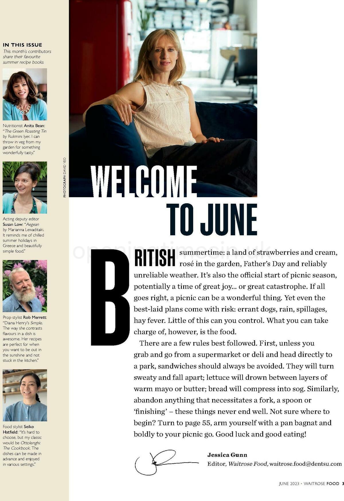 Waitrose Food Magazine June Offers from 1 June