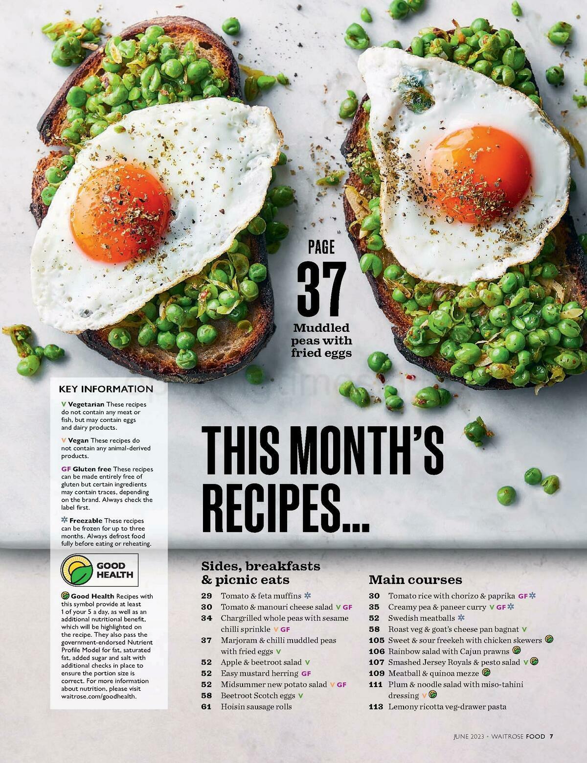 Waitrose Food Magazine June Offers from 1 June