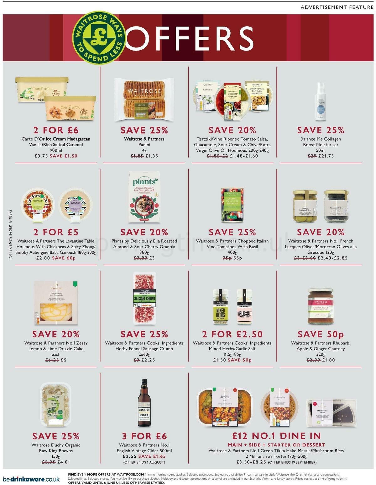 Waitrose Offers from 1 June