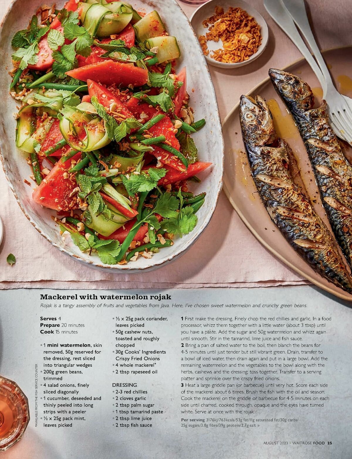 Waitrose Food Magazine August Offers from 1 August