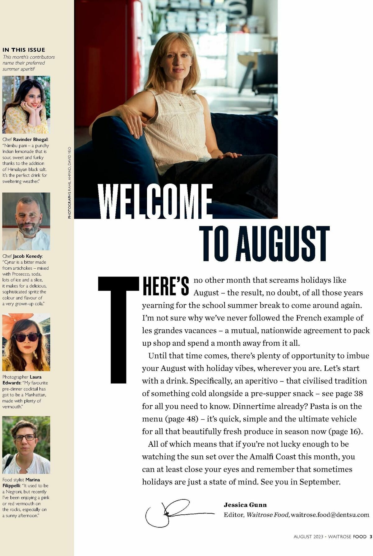 Waitrose Food Magazine August Offers from 1 August