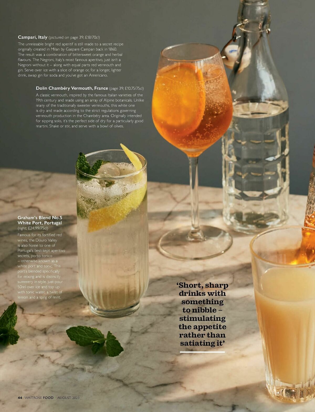 Waitrose Food Magazine August Offers from 1 August