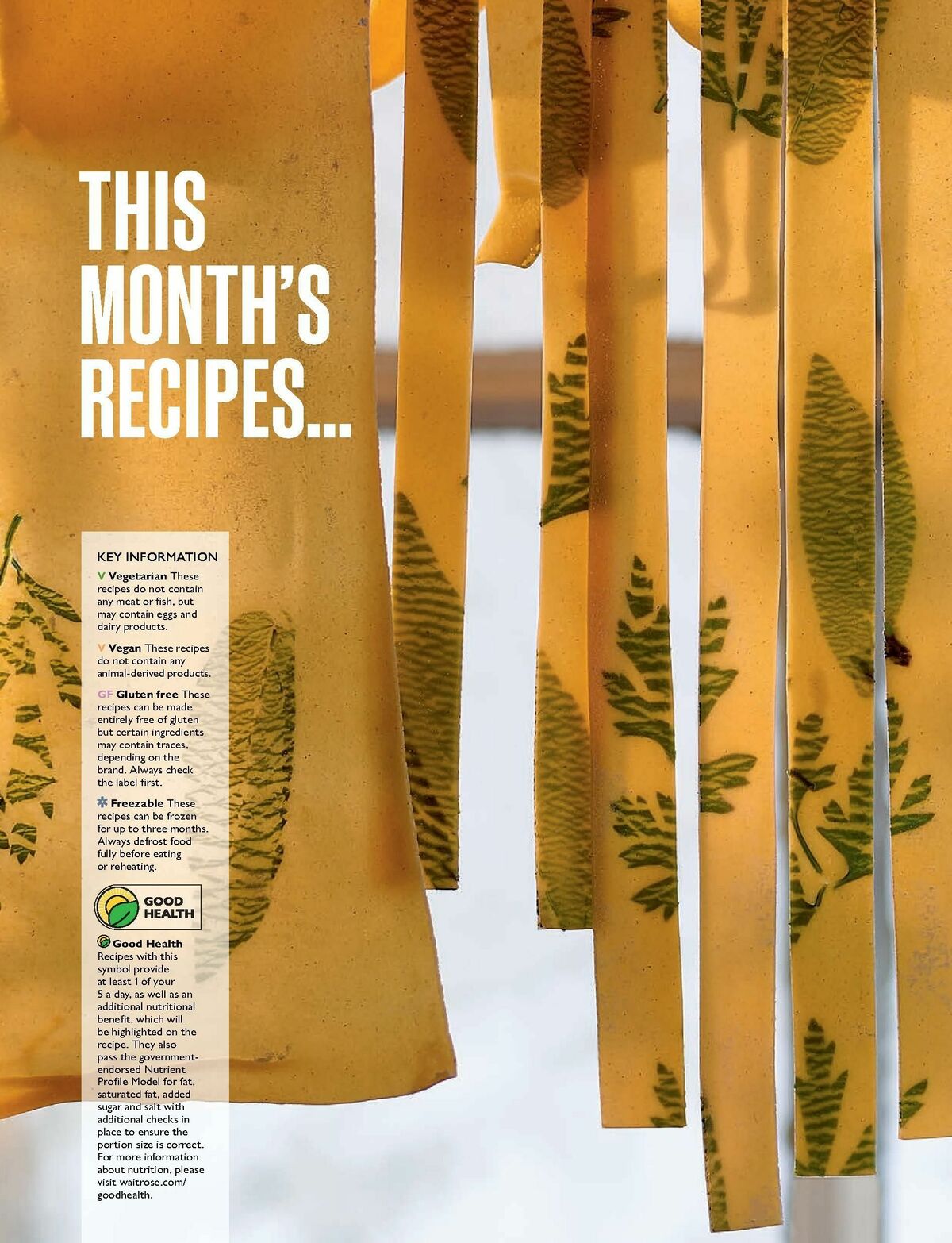 Waitrose Food Magazine August Offers from 1 August