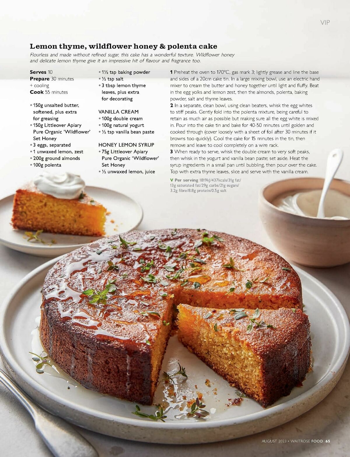 Waitrose Food Magazine August Offers from 1 August