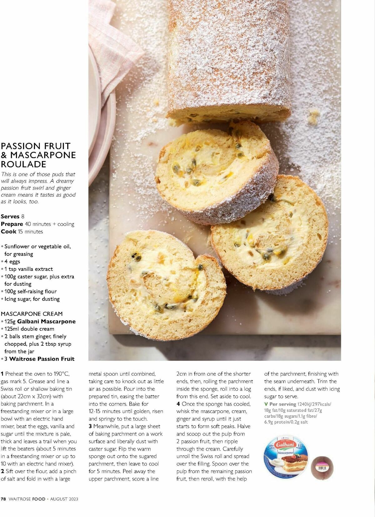 Waitrose Food Magazine August Offers from 1 August