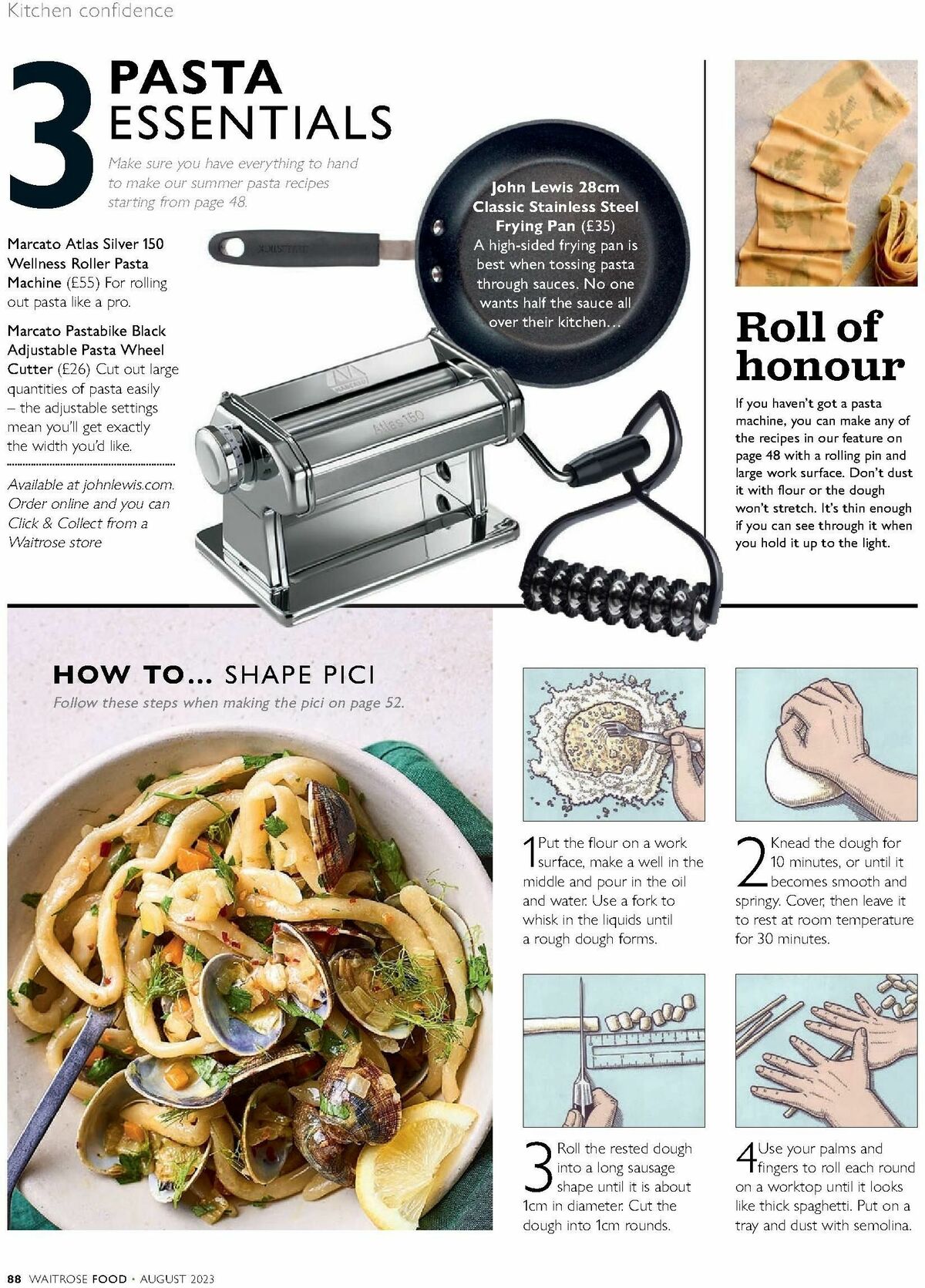 Waitrose Food Magazine August Offers from 1 August