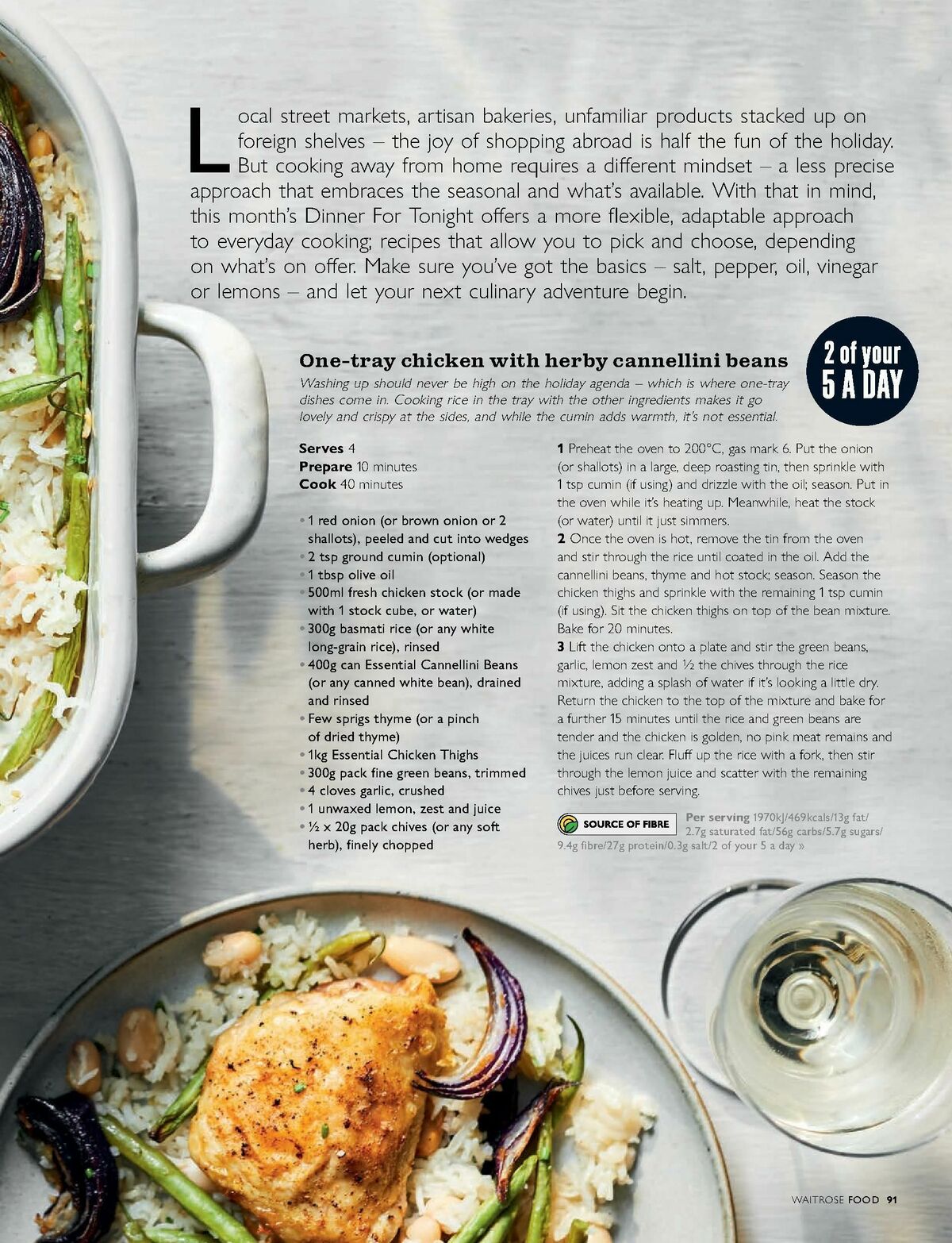 Waitrose Food Magazine August Offers from 1 August