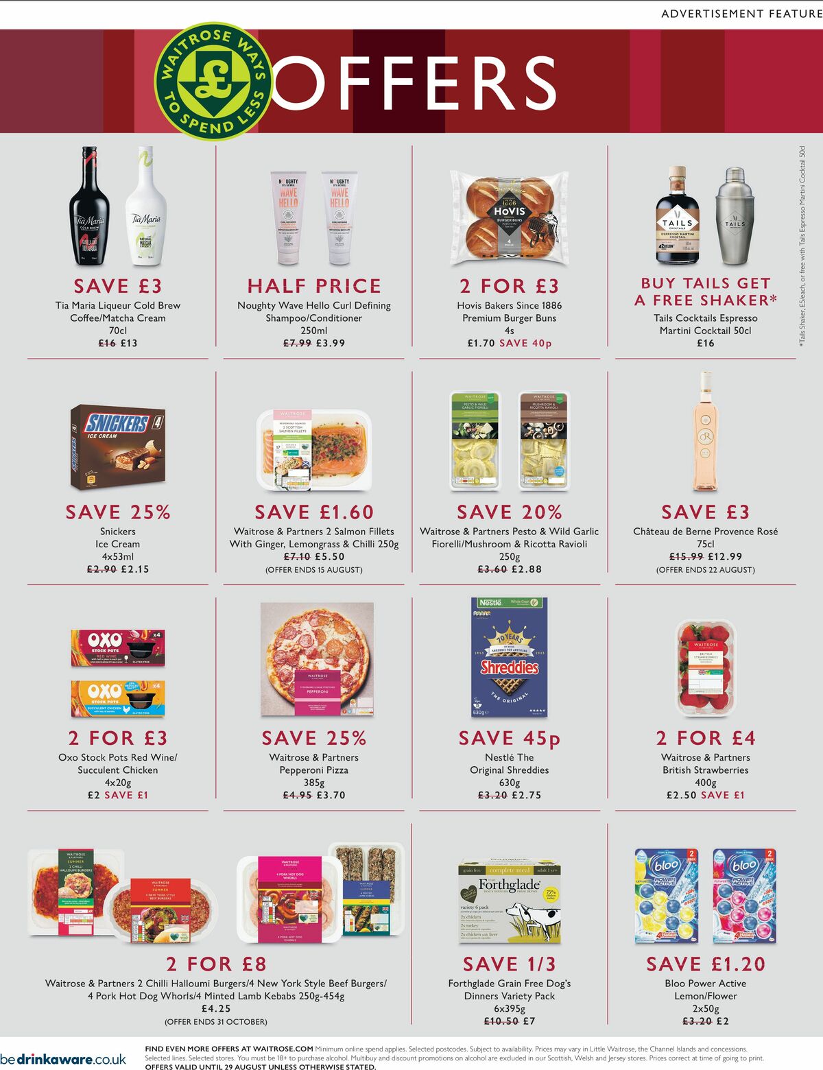 Waitrose Offers from 10 August