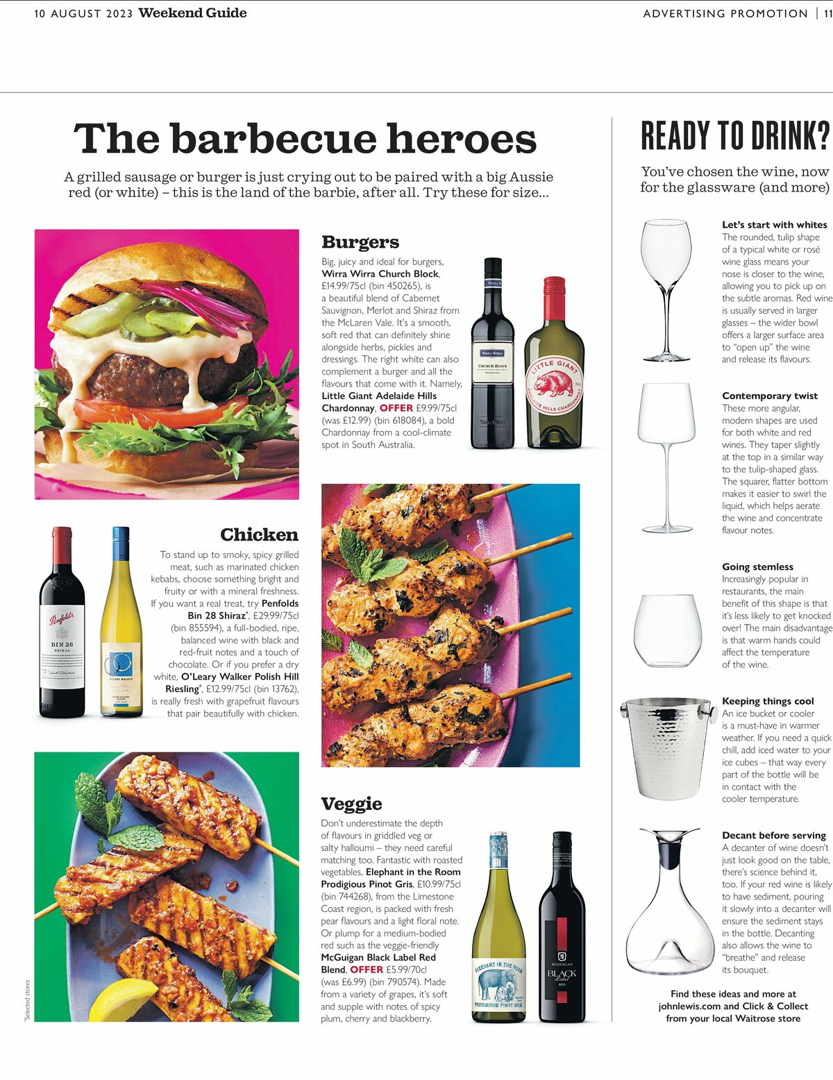 Waitrose Offers from 10 August