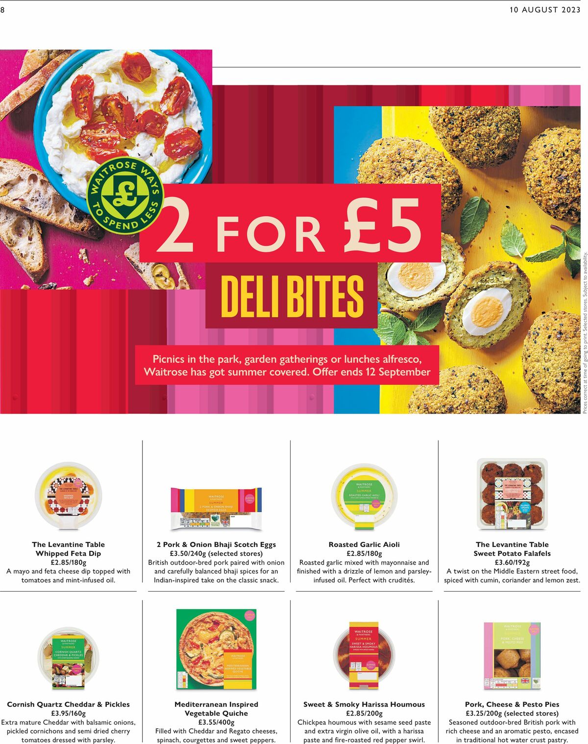 Waitrose Offers from 10 August