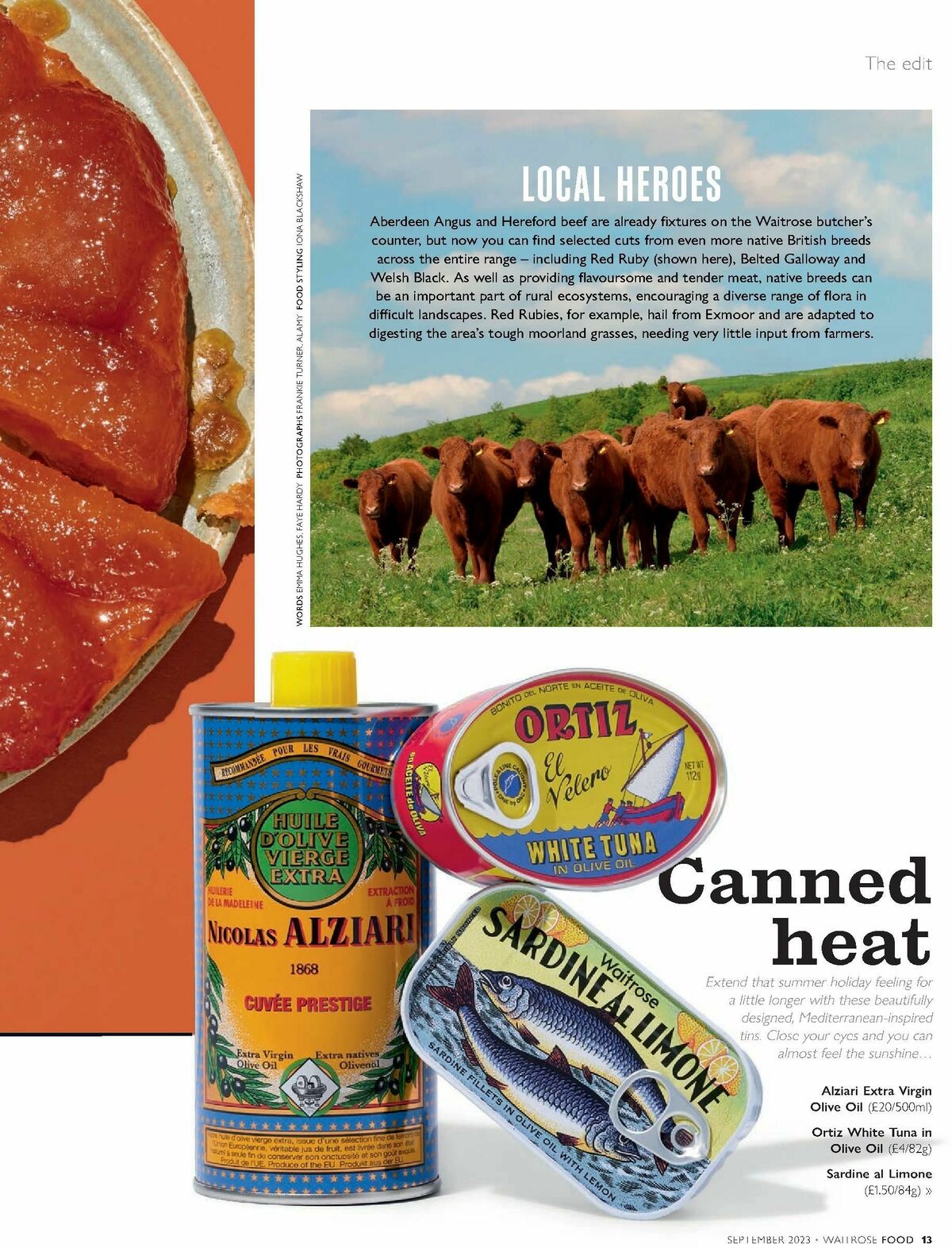 Waitrose Food Magazine September Offers from 1 September