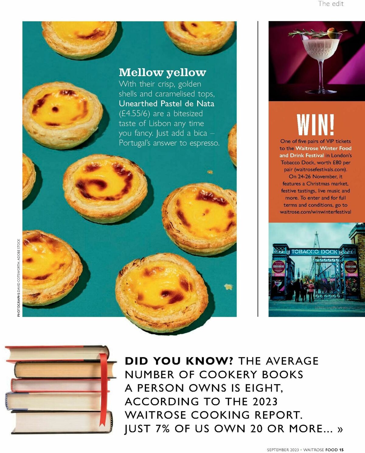 Waitrose Food Magazine September Offers from 1 September