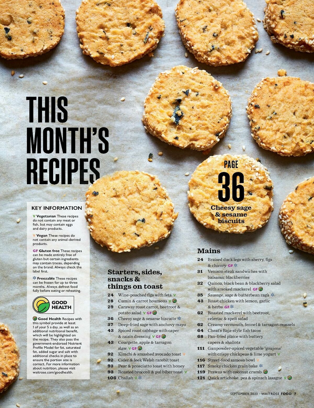Waitrose Food Magazine September Offers from 1 September