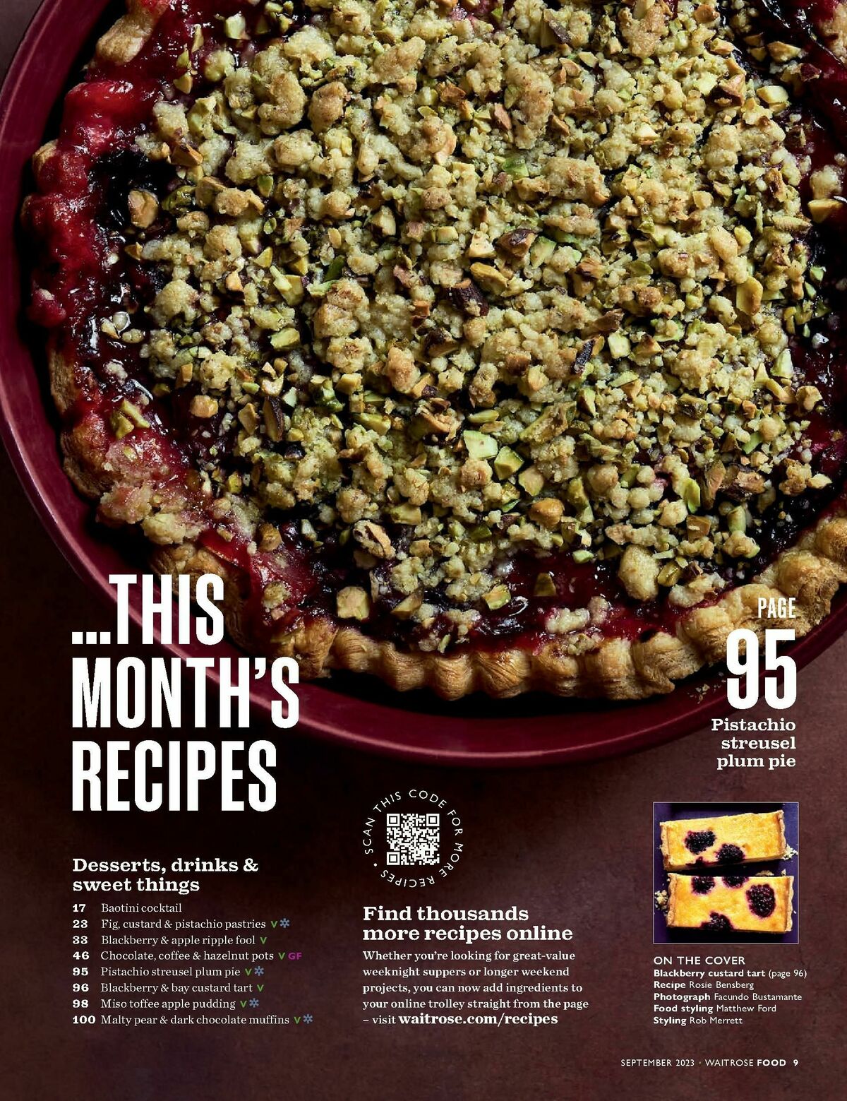 Waitrose Food Magazine September Offers from 1 September