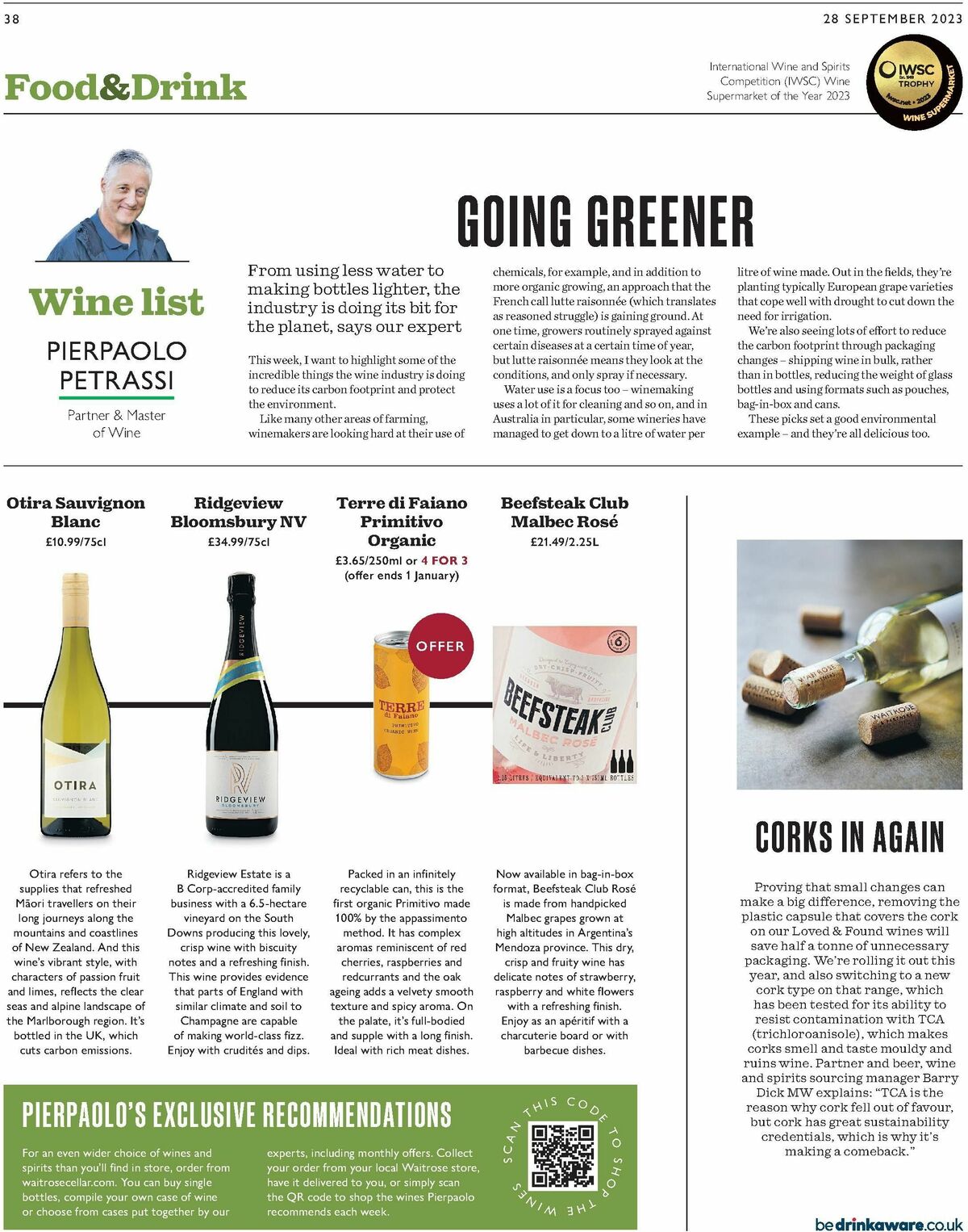 Waitrose Offers from 28 September