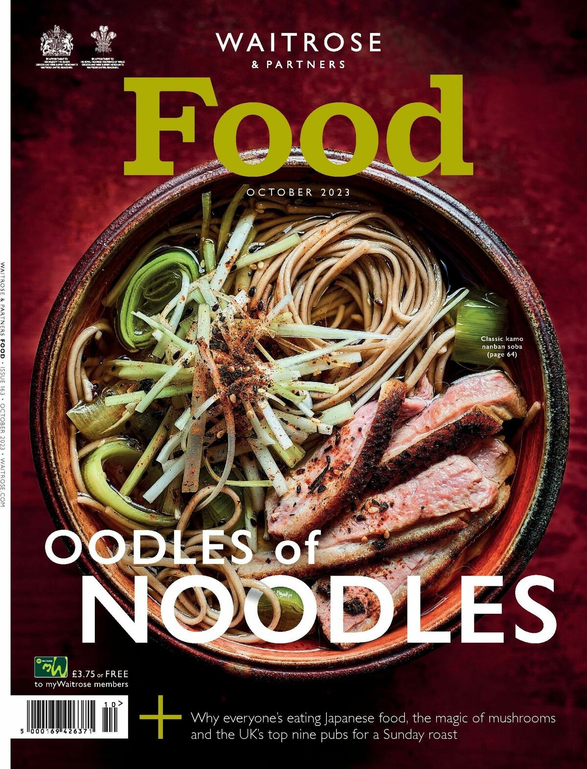 Waitrose Food Magazine October Offers from 1 October