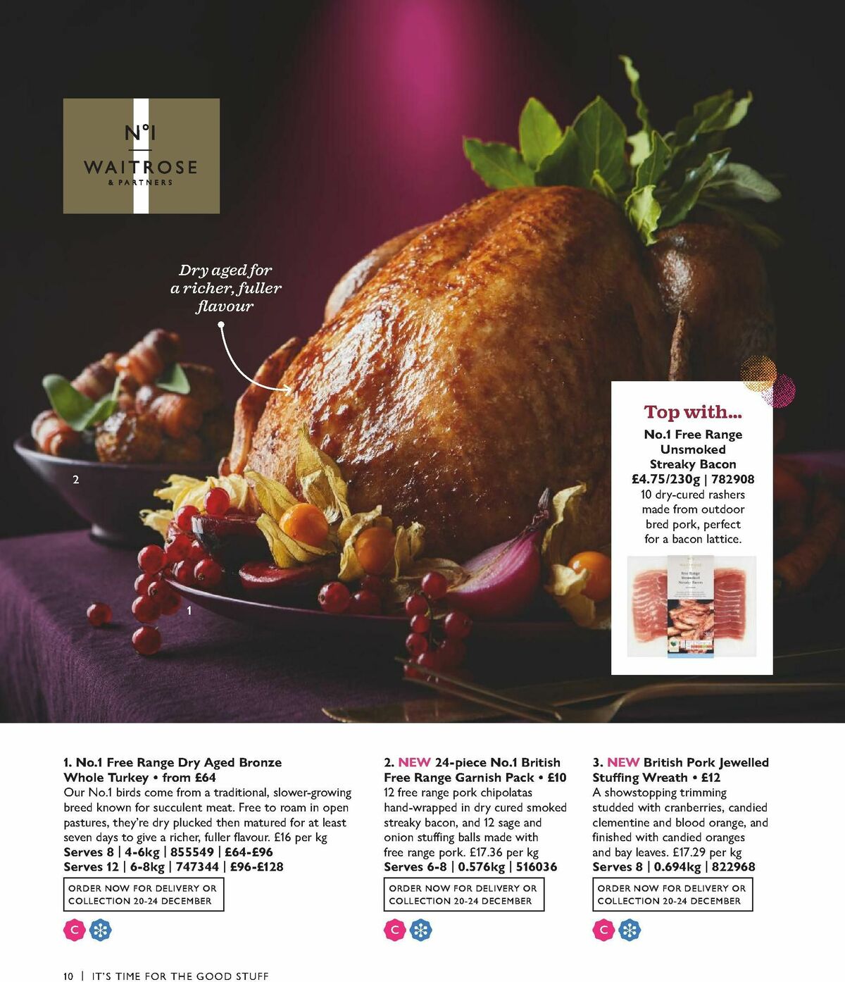Waitrose Christmas Offers from 4 October