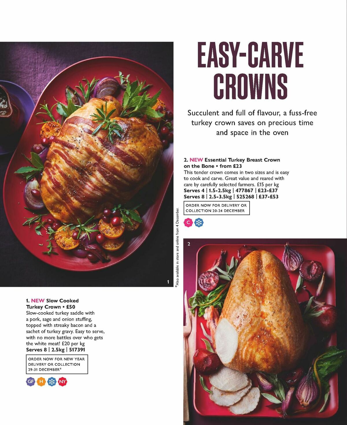 Waitrose Christmas Offers from 4 October