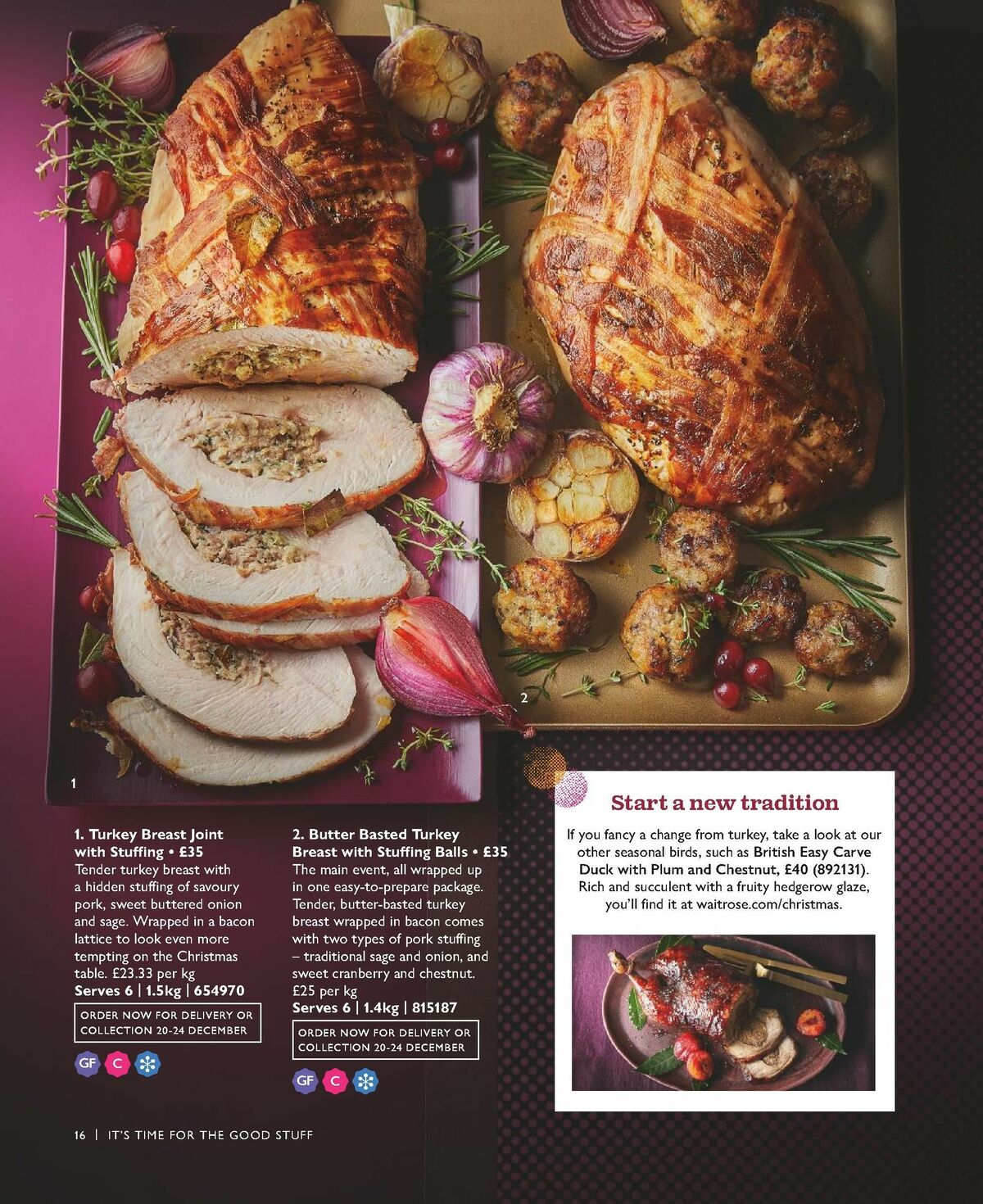 Waitrose Christmas Offers from 4 October