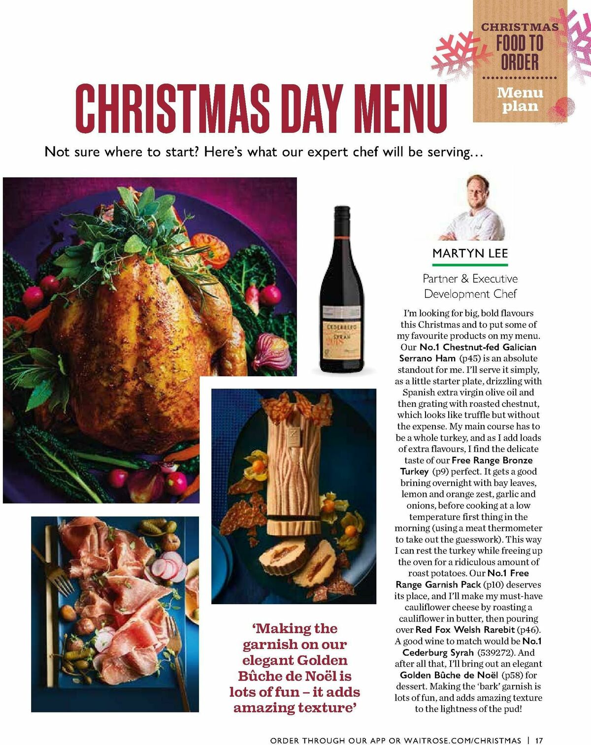 Waitrose Christmas Offers from 4 October