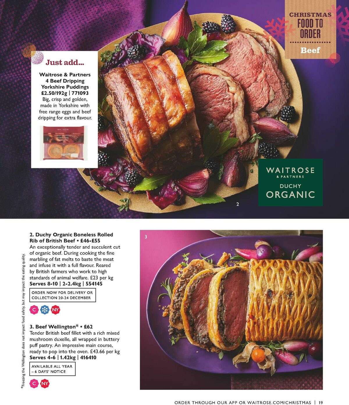 Waitrose Christmas Offers from 4 October