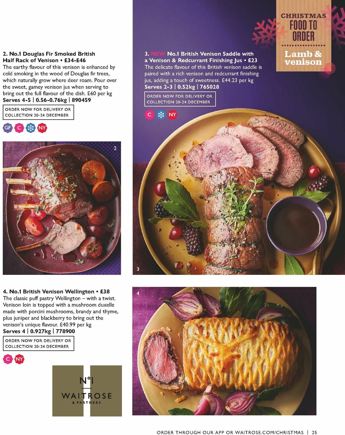 Waitrose Christmas Offers from 4 October