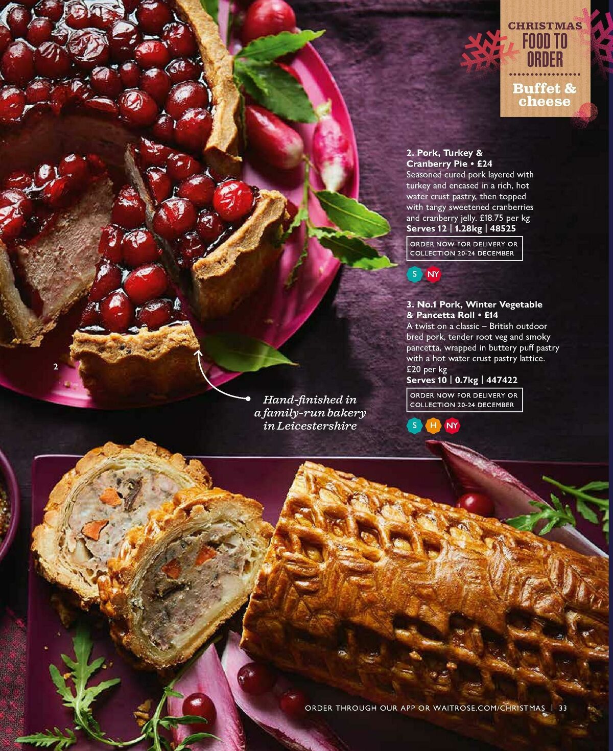 Waitrose Christmas Offers from 4 October