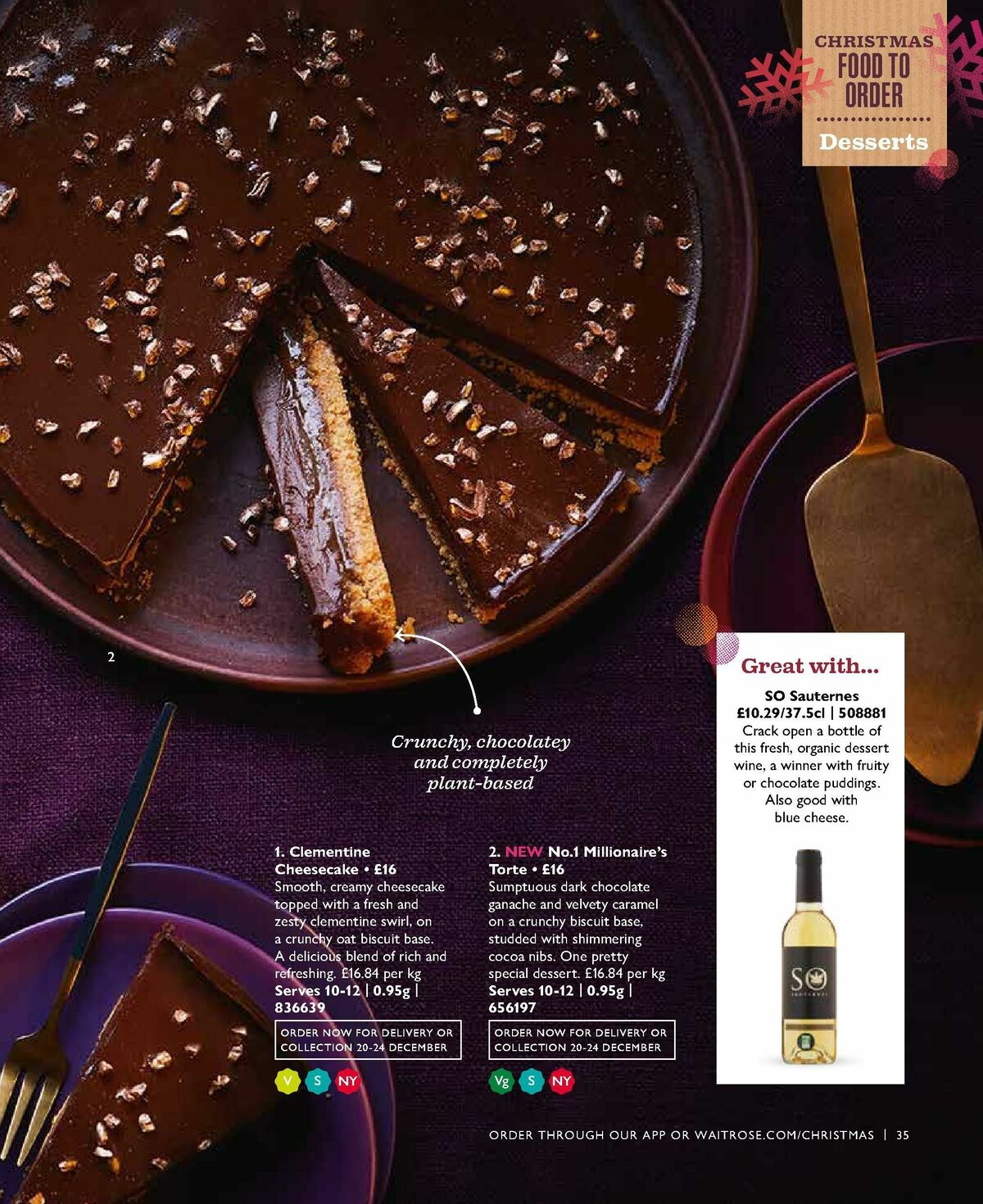 Waitrose Christmas Offers from 4 October