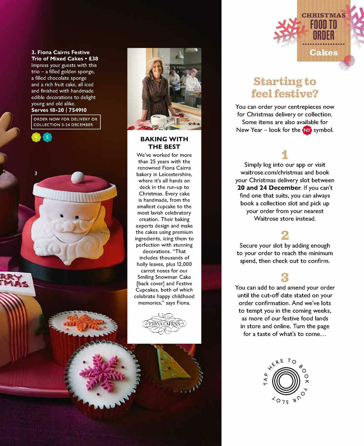 Waitrose Christmas Offers from 4 October