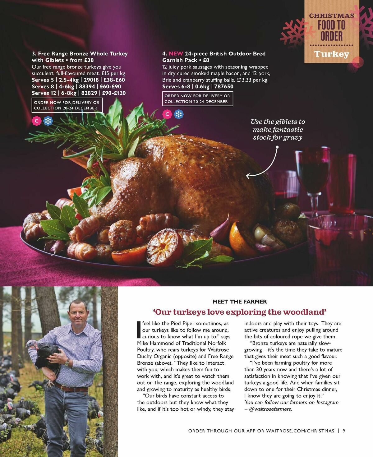 Waitrose Christmas Offers from 4 October
