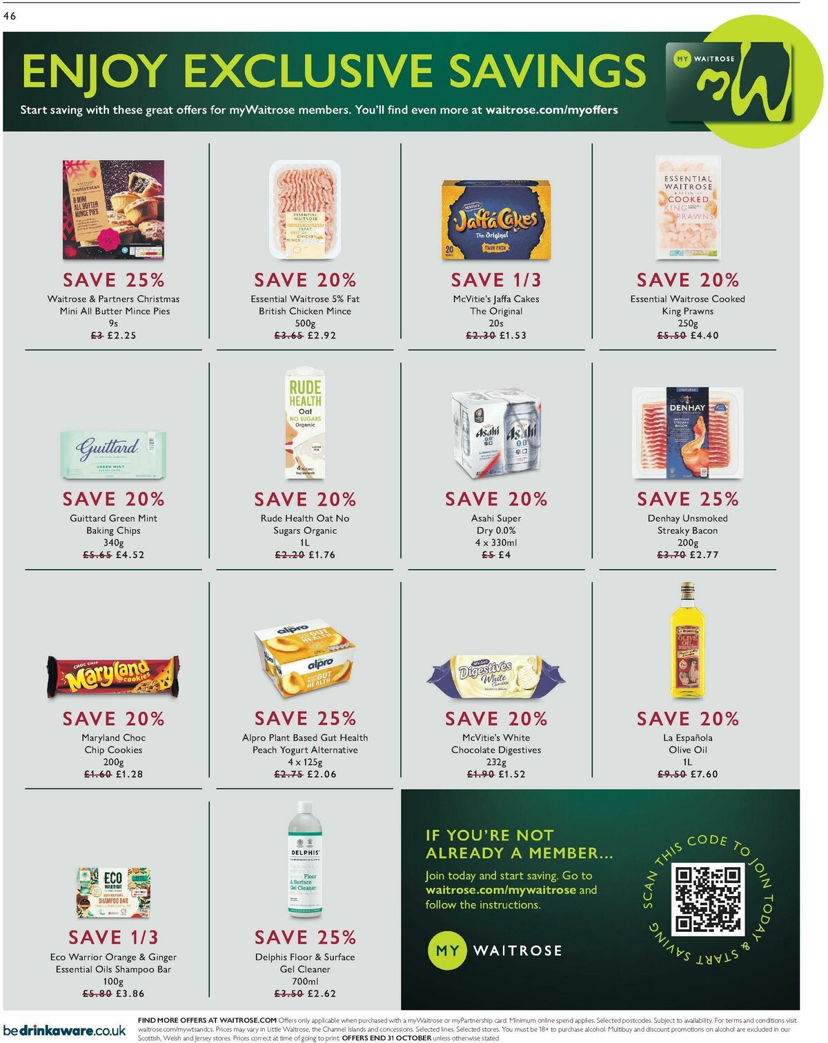 Waitrose Offers from 19 October