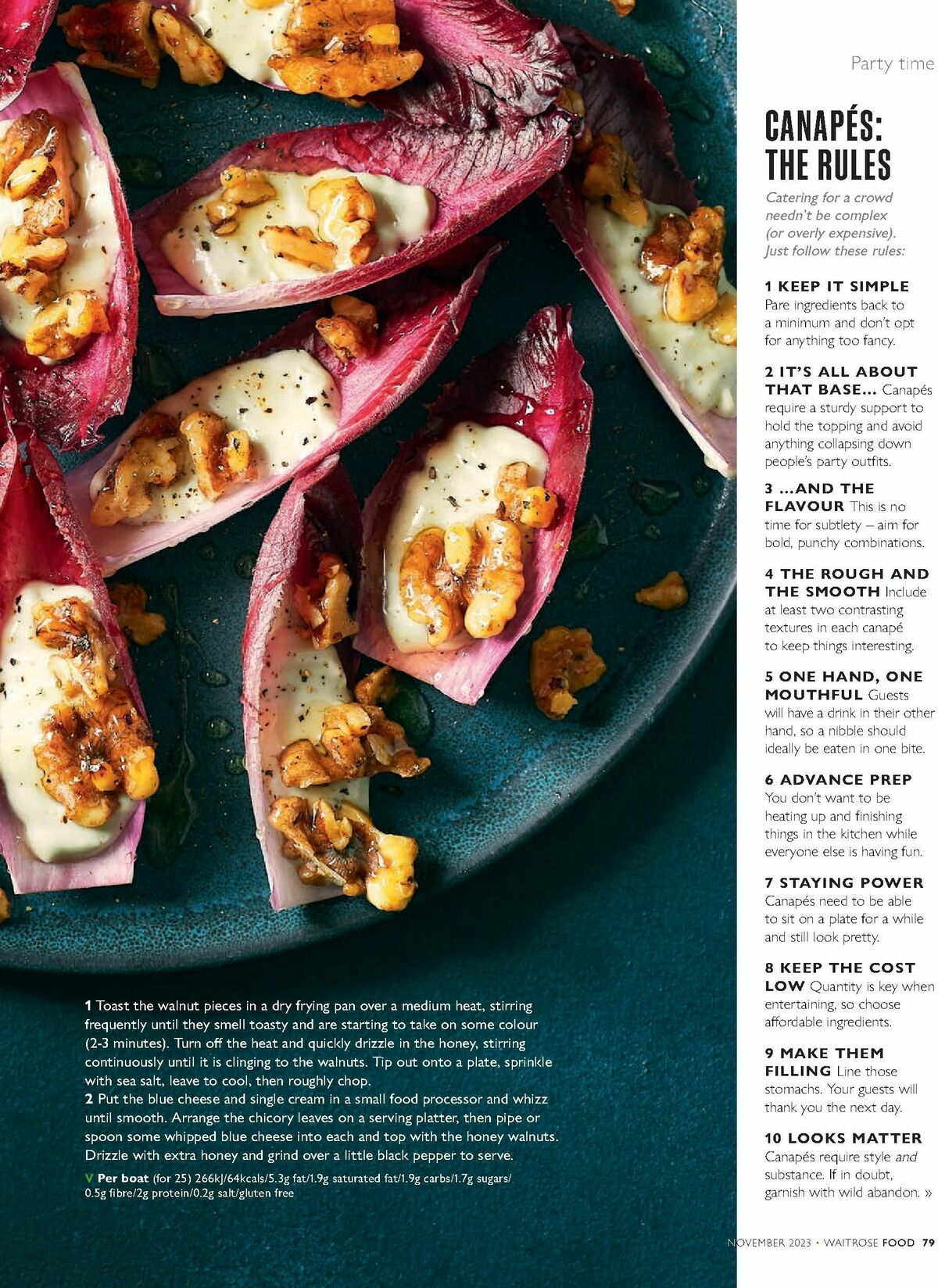 Waitrose Food Magazine November Offers from 1 November