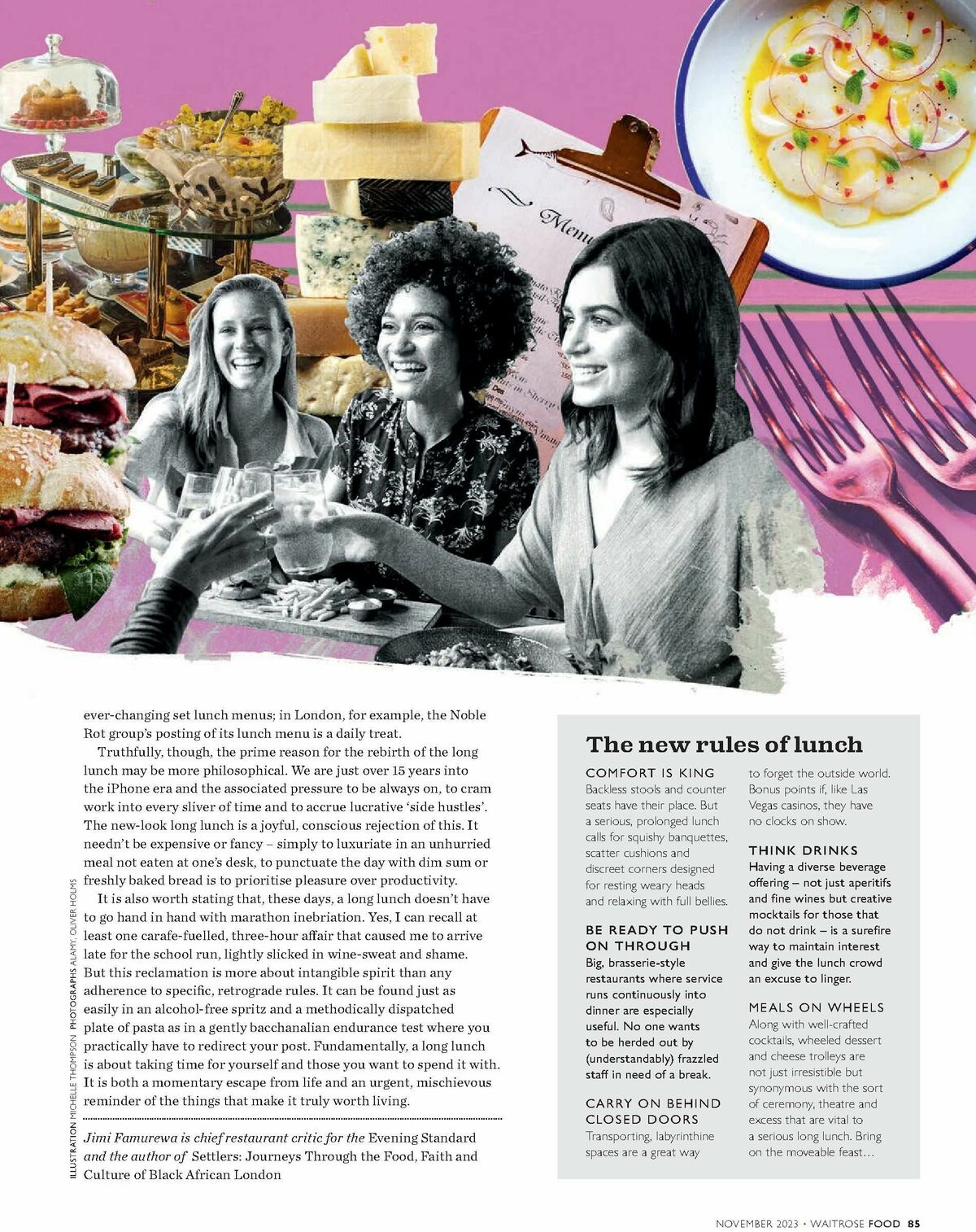 Waitrose Food Magazine November Offers from 1 November