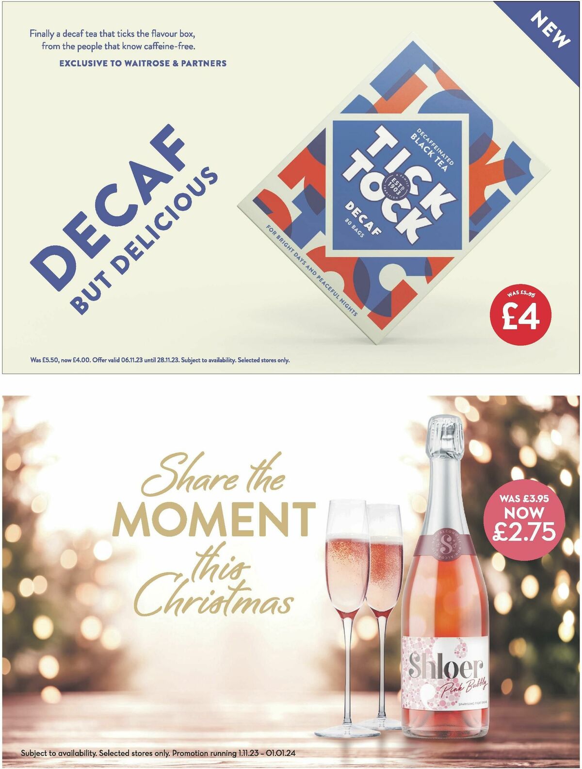 Waitrose Offers from 9 November