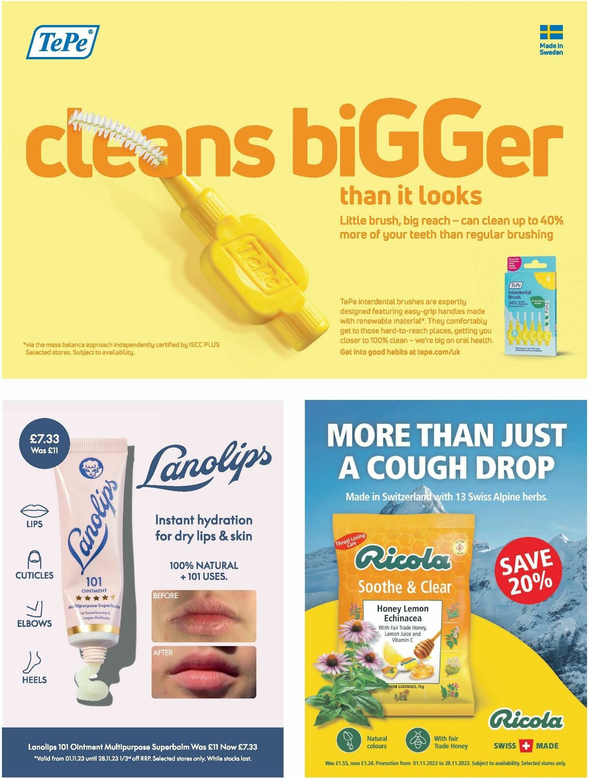 Waitrose Offers from 9 November