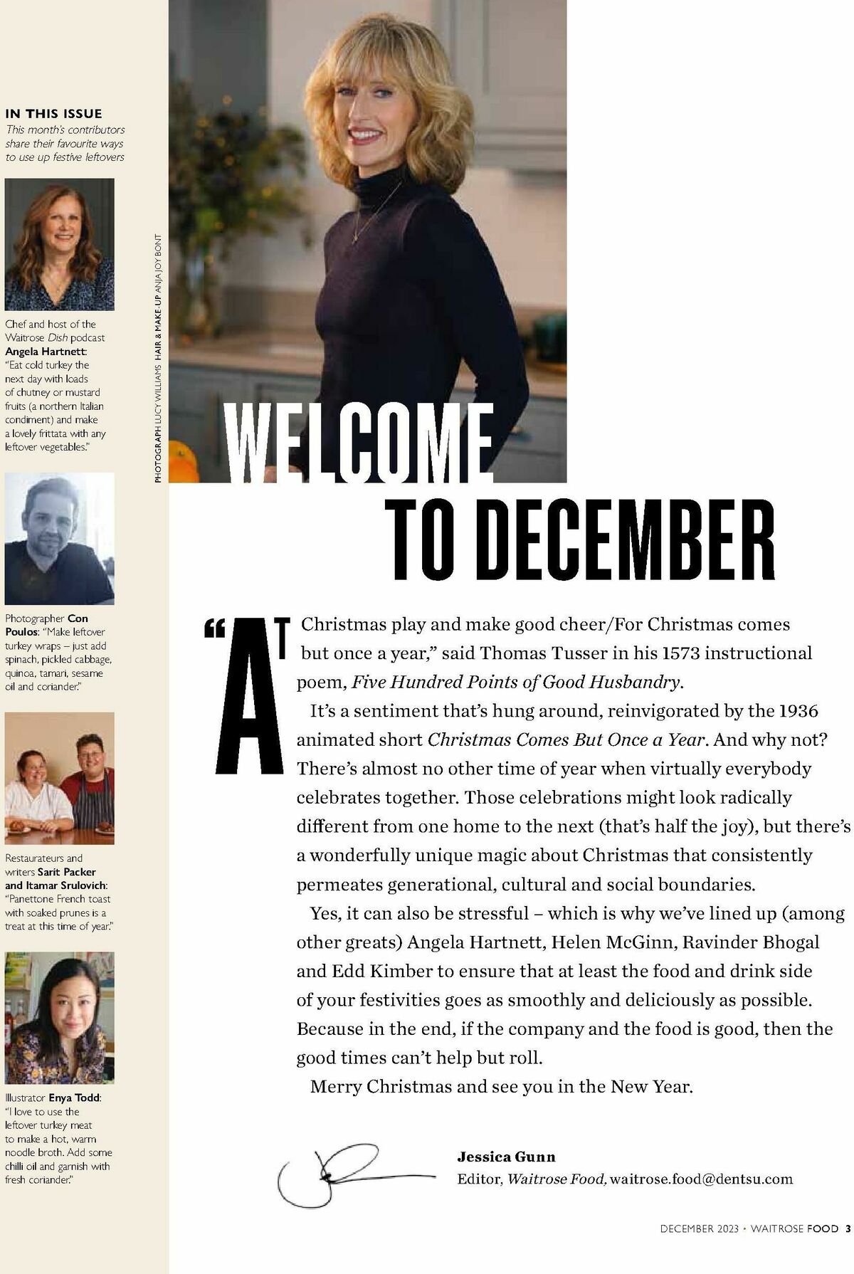 Waitrose Magazine December Offers from 1 December