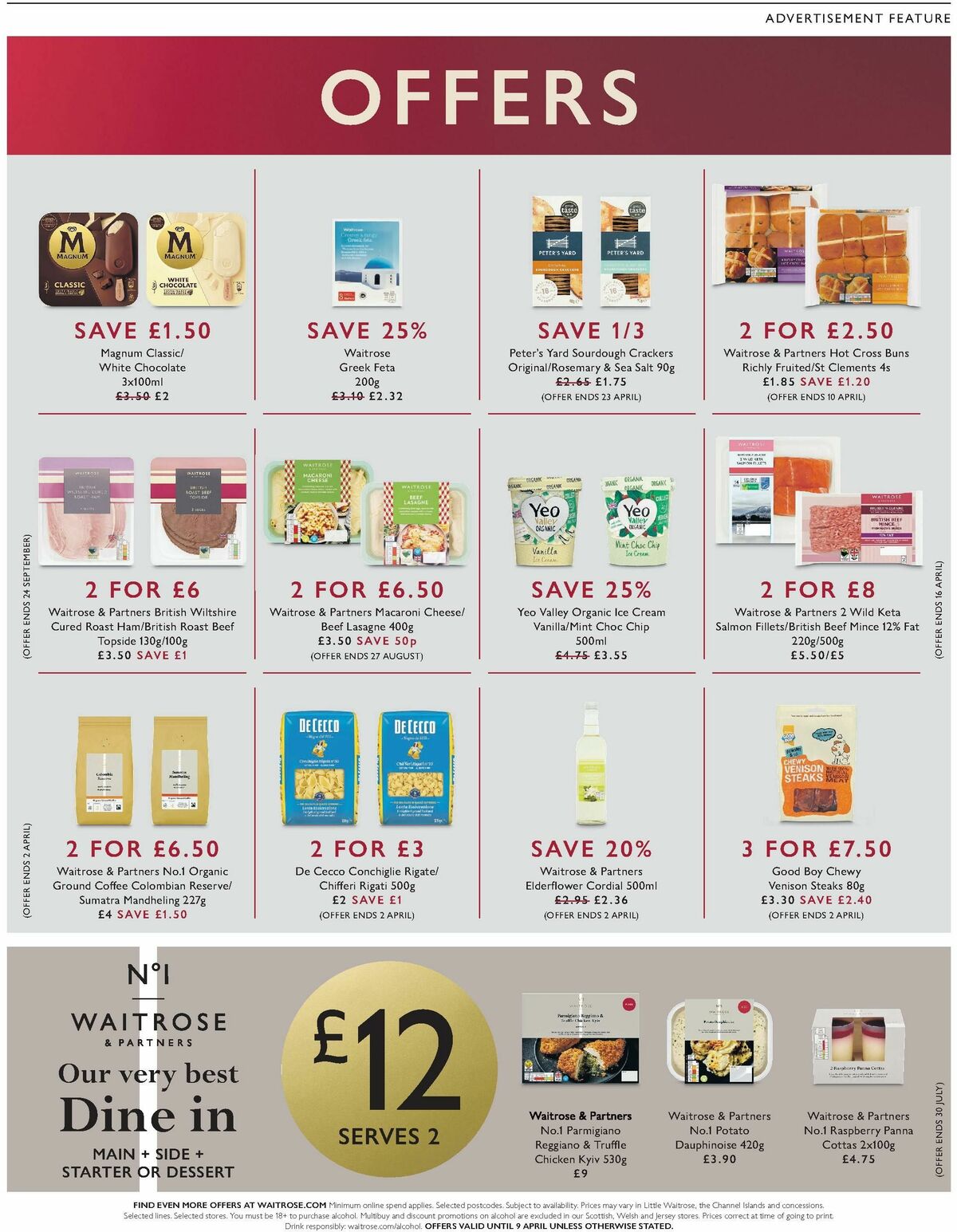 Waitrose Offers from 28 March