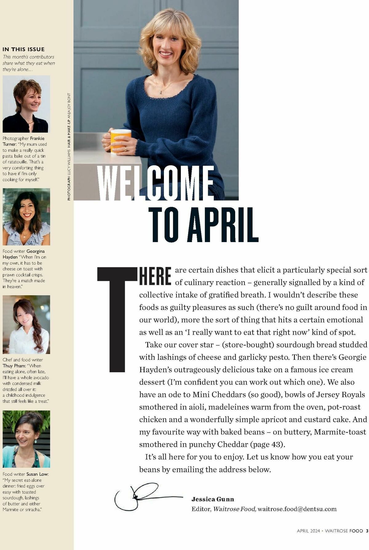 Waitrose Food Magazine April Offers from 1 April