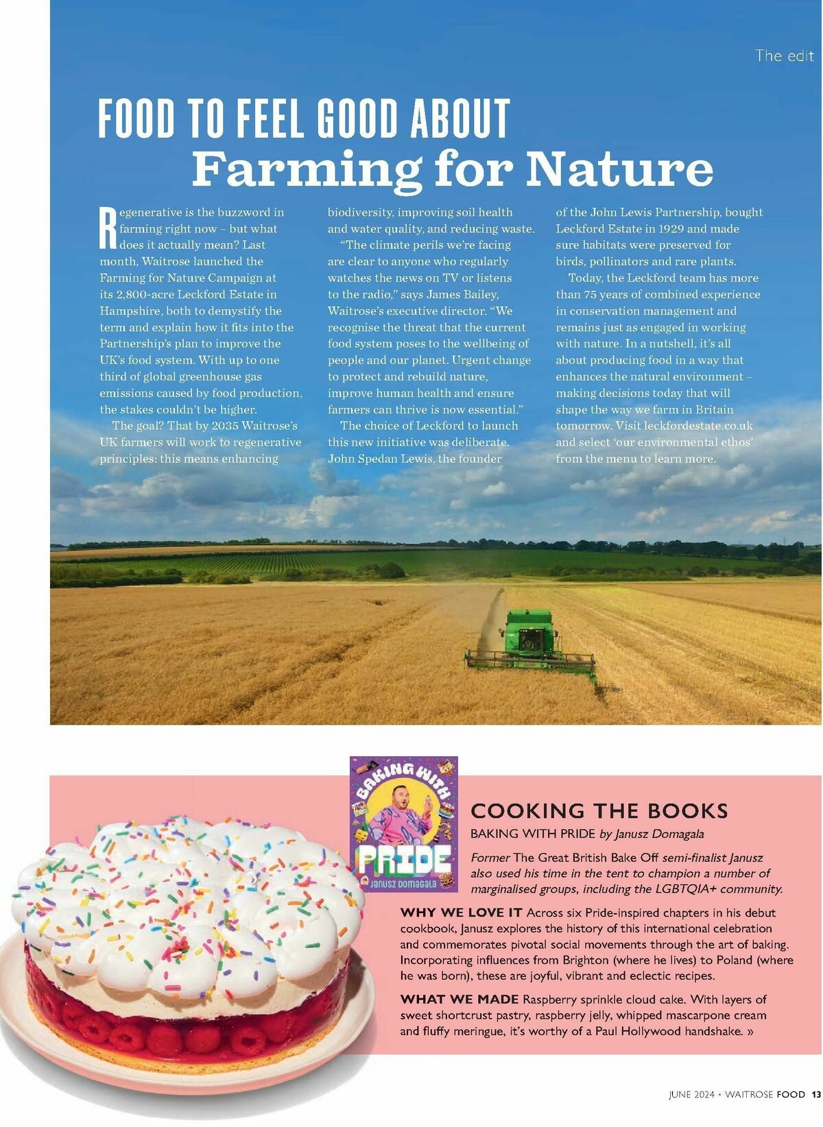 Waitrose Food Magazine June Offers from 1 June