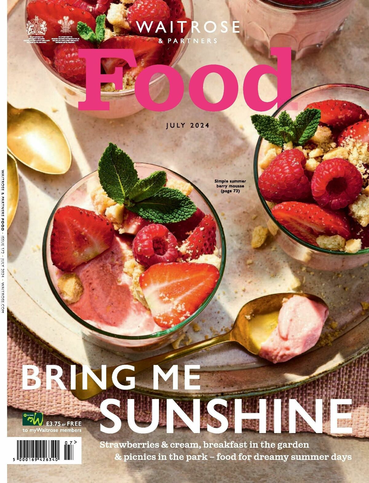 Waitrose Food Magazine July Offers from 1 July
