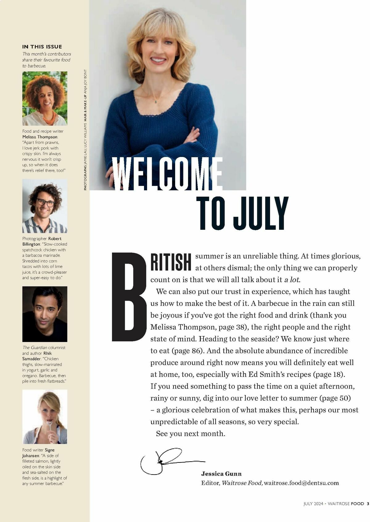 Waitrose Food Magazine July Offers from 1 July