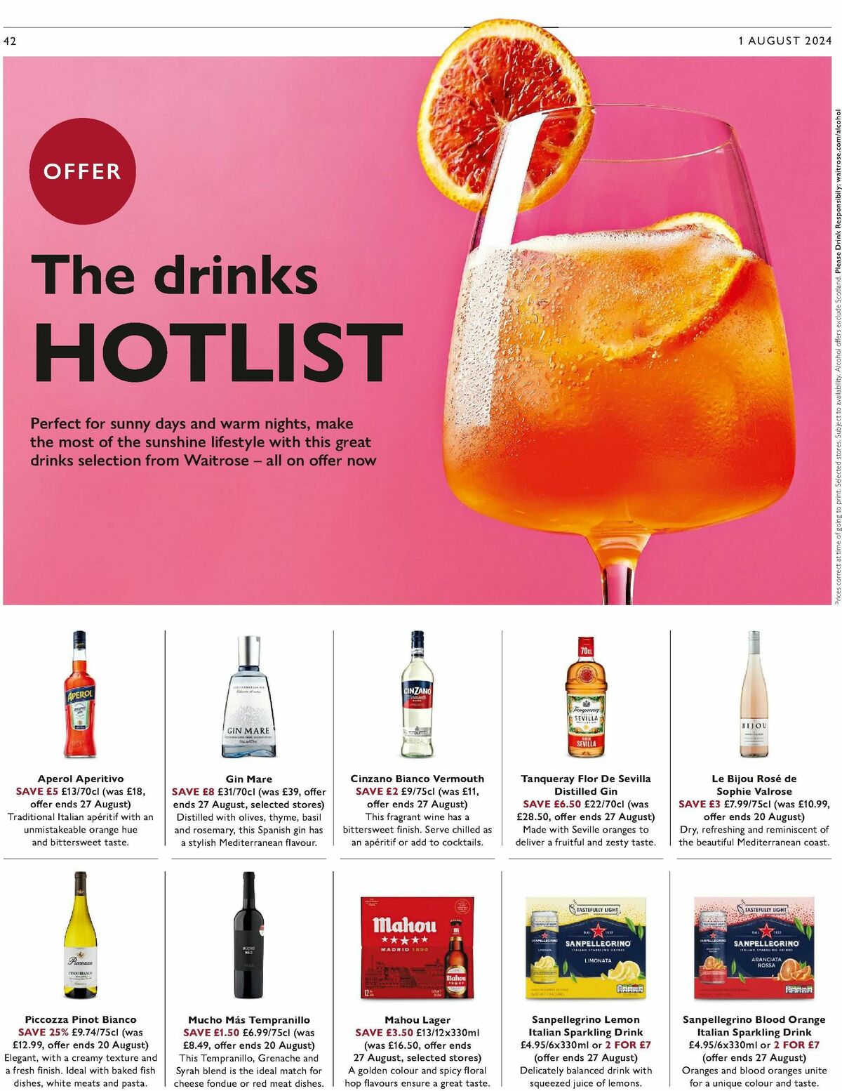 Waitrose Offers from 1 August