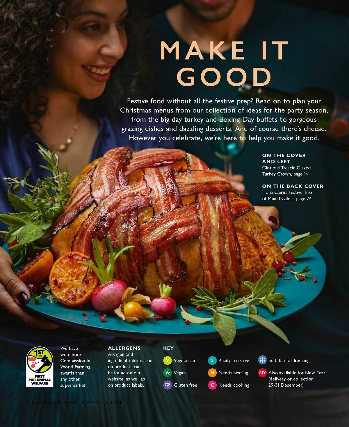 Waitrose Christmas Magazine Offers from 2 October