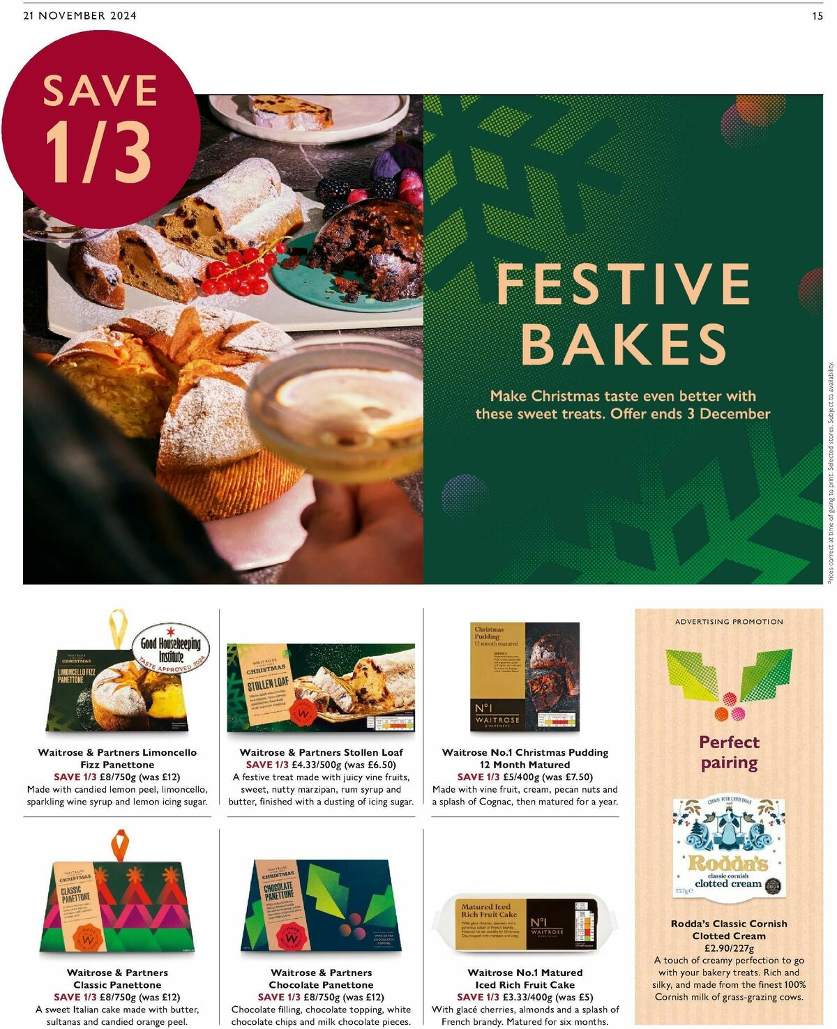 Waitrose Offers from 21 November
