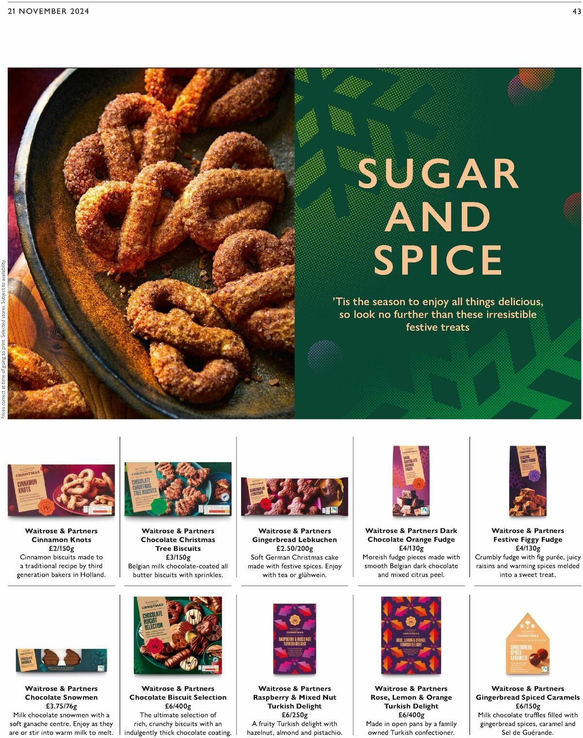 Waitrose Offers from 21 November