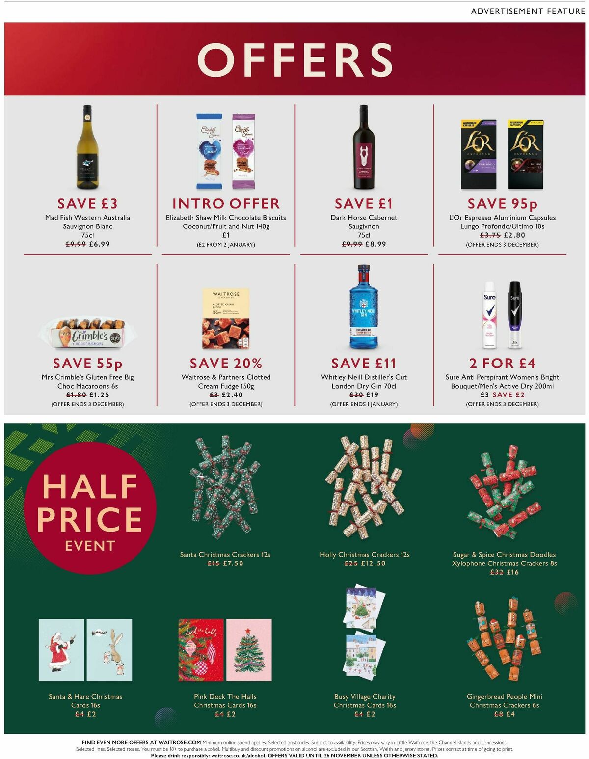Waitrose Offers from 21 November