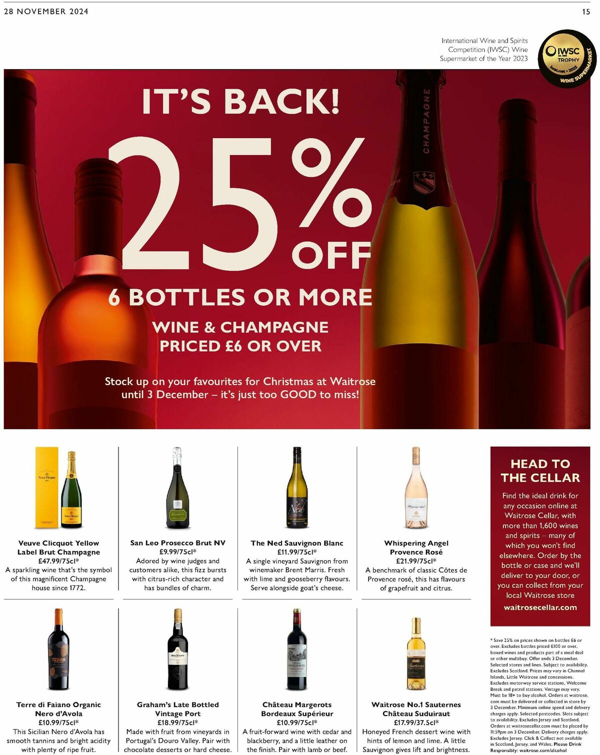 Waitrose Offers from 28 November