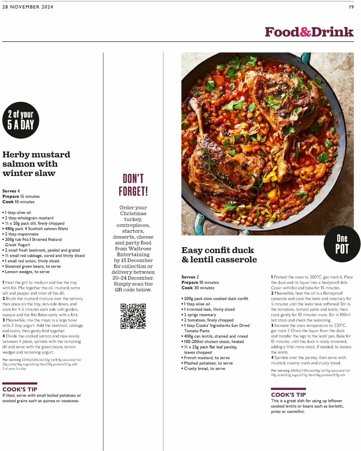 Waitrose Offers from 28 November