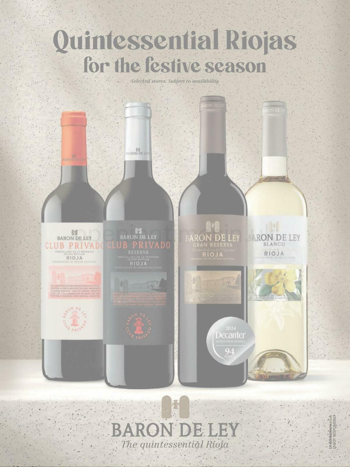 Waitrose Magazine December Offers from 1 December