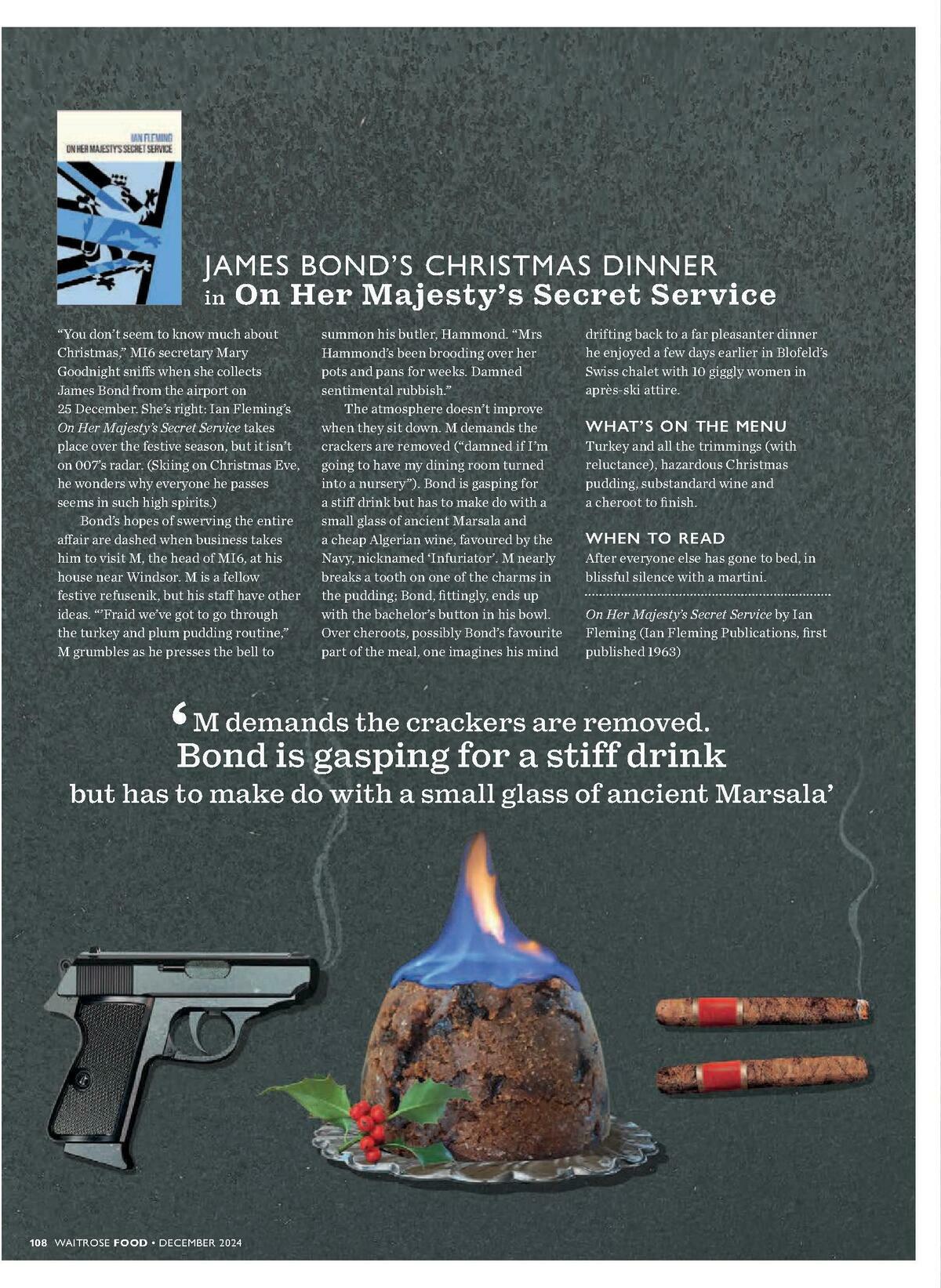 Waitrose Magazine December Offers from 1 December